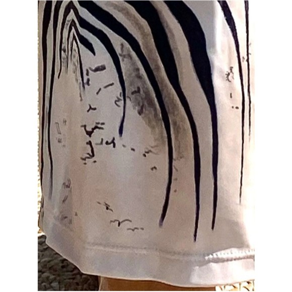 Small Zebra Stripe Bikini Pants - Picture 2 of 5